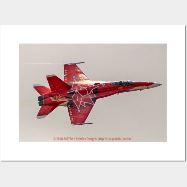 CF-18 Demo Hornet Wall Art by acefox1